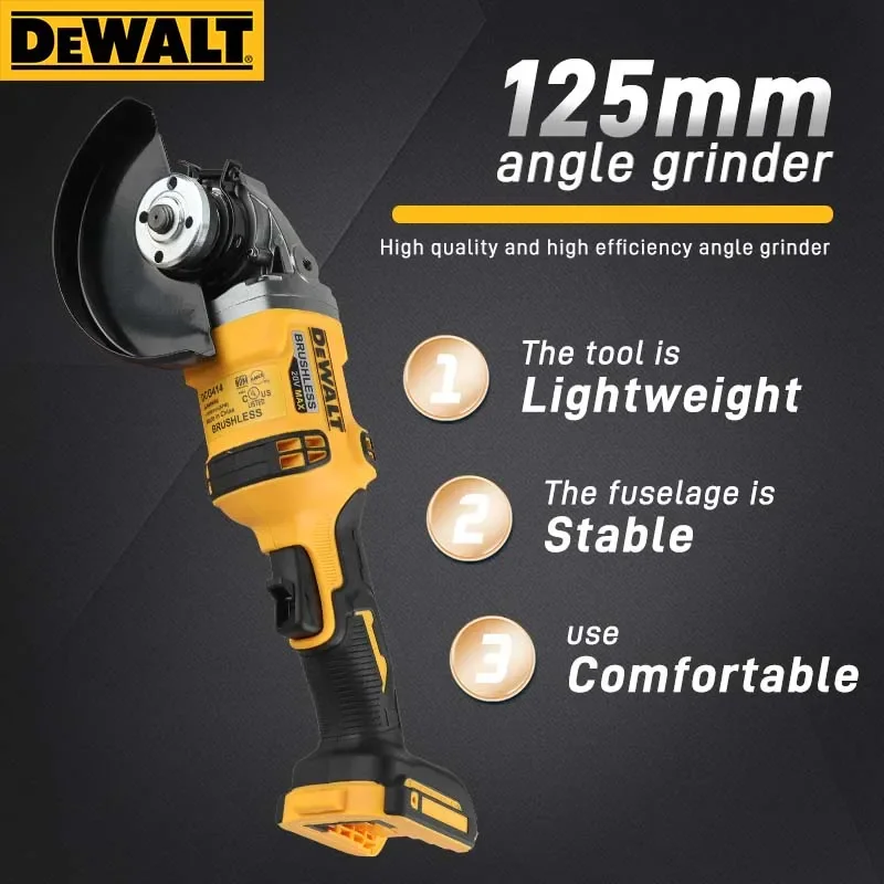 Meuleuse sans fil DEWALT DCG41 - Heavy Equipment Grinder avis et prix